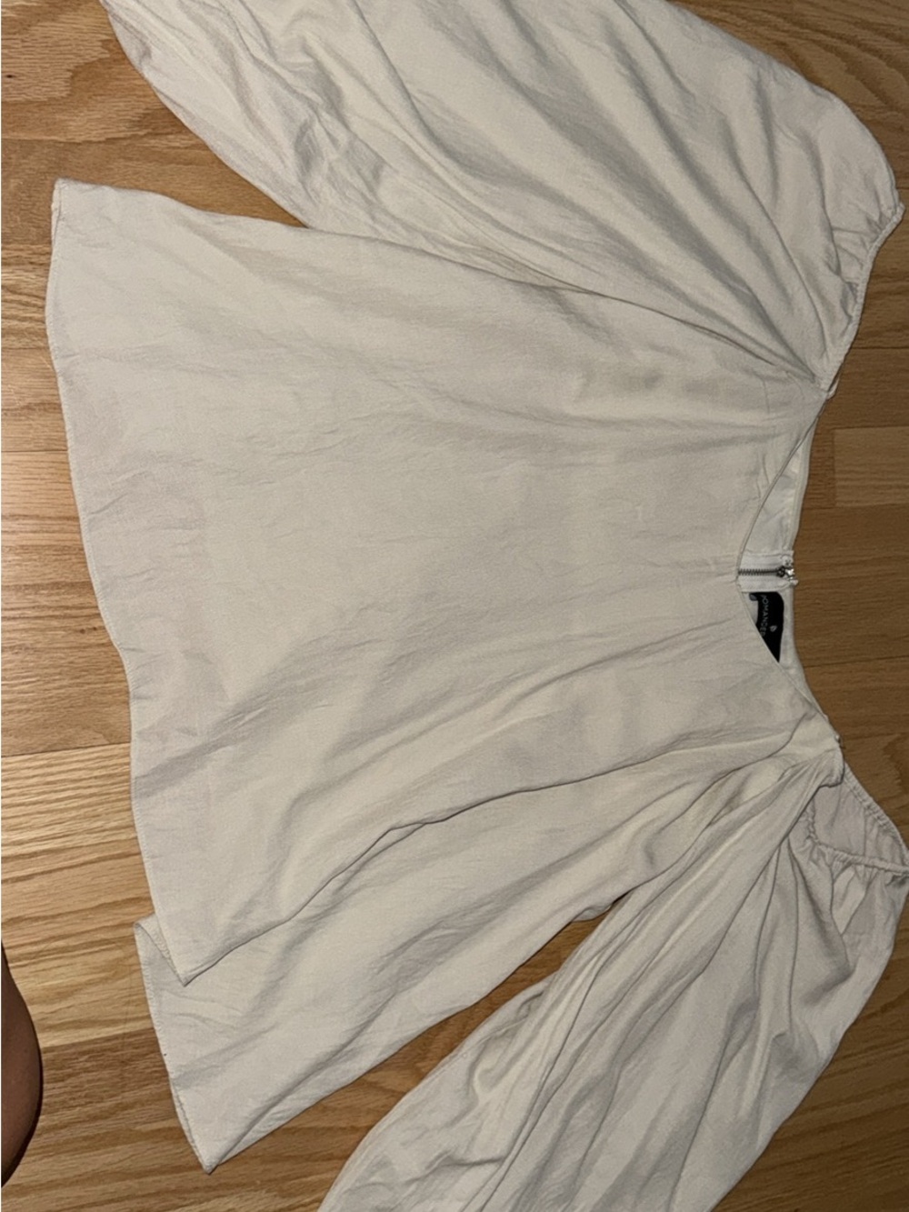 Pomander Place Cream Puff-Sleeve Blouse